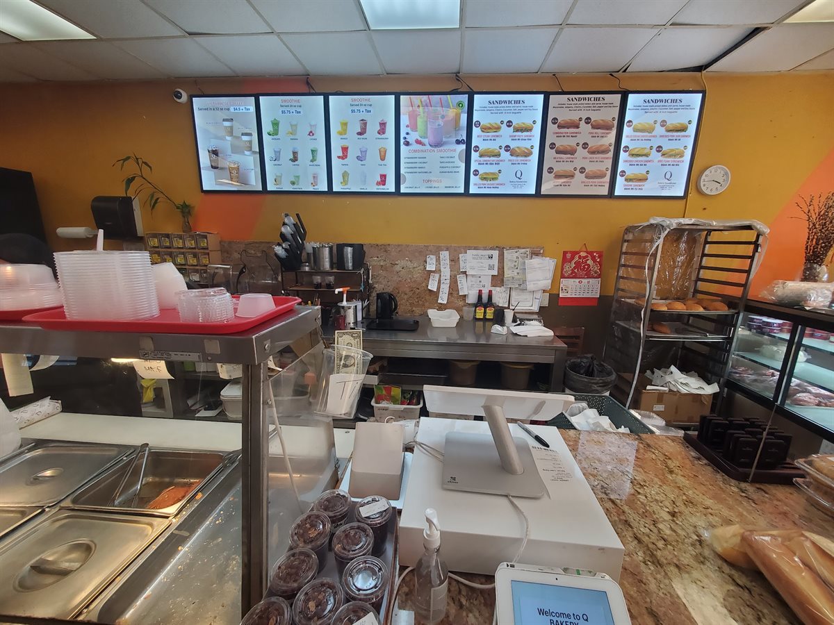 Q Bakery Sandwiches
